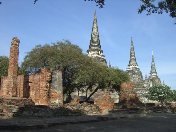 Thaïlande - Ayutthaya : Wat Phra Sri Sanphet