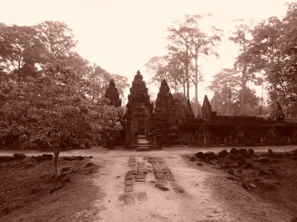 Cambodge - Angkor : Banteay Srei ou la citadelle des femmes