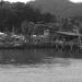 Pulau Pangkor : Arrivée en ferry mais cette fois en noir et blanc...