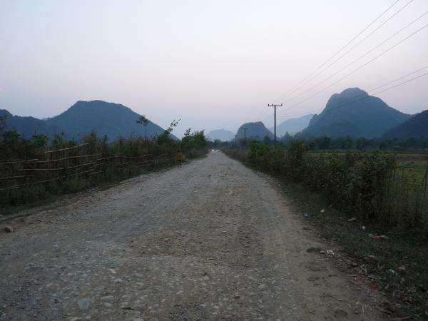 Nord Laos - Vang Vien : La route