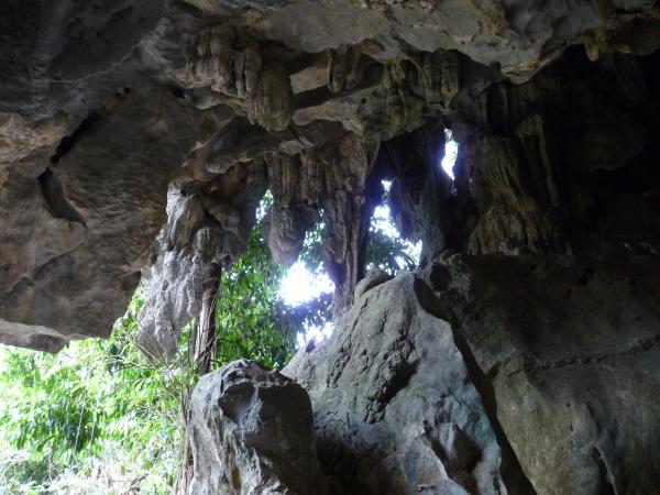 Nord Laos - Vang Vien : Les grottes