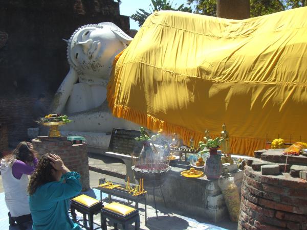 Thaïlande - Ayutthaya : Wat Yai Chai Mongkhon