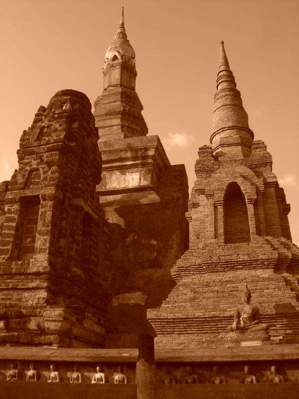 Thaïlande - Sukhothai : Wat Mahathat