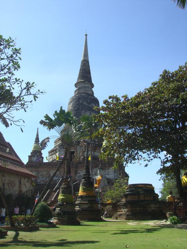 Thaïlande - Ayutthaya : Wat Yai Chai Mongkhon
