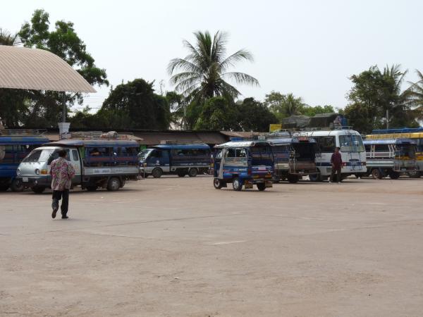Laos - Vientiane : Terminal Si Muang