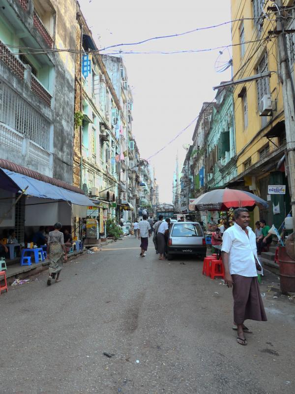 Birmanie - Rangoon : Premier jour